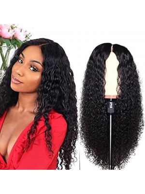 Long Wavy Wigs For Women Nature Wave Long Curly Heat Resistant Synthetic Hair Wig For Daily Party #8823873