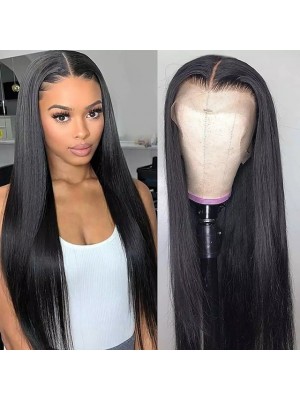 Black Wigs for Women Synthetic Lace Front Wig 13X4 Lace Black Long Straight Natural Wigs for Women #8615211