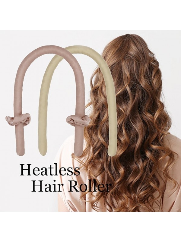 Lazy Sleeping Curly Hair Artifact No Heat Curling Stick Large Intestine Hair Tie Clip Three-piece Pearl Cotton Hair Curling Hairdresser #8618725