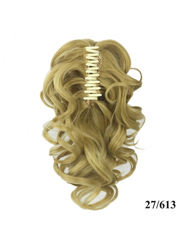 Hair Piece Hair Extension Synthetic Hair Claw Curly Extensions Stretch length 40cm 8 Colors forChoise #8183501