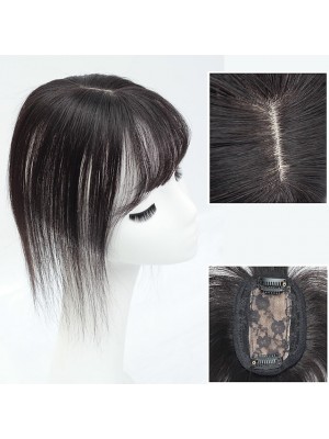 Women's Human Hair Toupees Straight Machine Made Soft / Party / Women Party / Evening / Daily Wear / Vacation #8662375