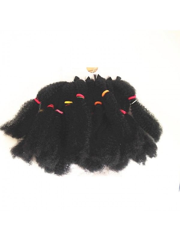 Braiding Hair Afro Afro Kinky Braids / Hair Accessory / Human Hair Extensions 100% kanekalon hair / Kanekalon 10 roots / pack Hair Braids Daily #5924854