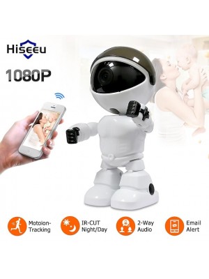 Hiseeu? HD Wireless IP security cameras wi-fi Robot security cameras 1080P Wifi Night Visio Cameras IP Network cameras CCTV Two-way Audio #6767504