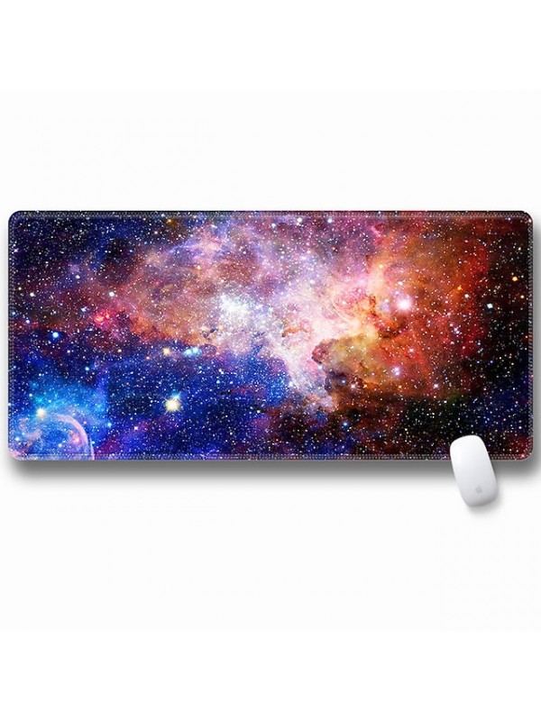 Basic Mouse Pad Large Size Desk Mat 35.4*15.7 inch Non-Slip Waterproof Rubber Cloth Mousepad for Computers Laptop PC Office Home Gaming #8992726