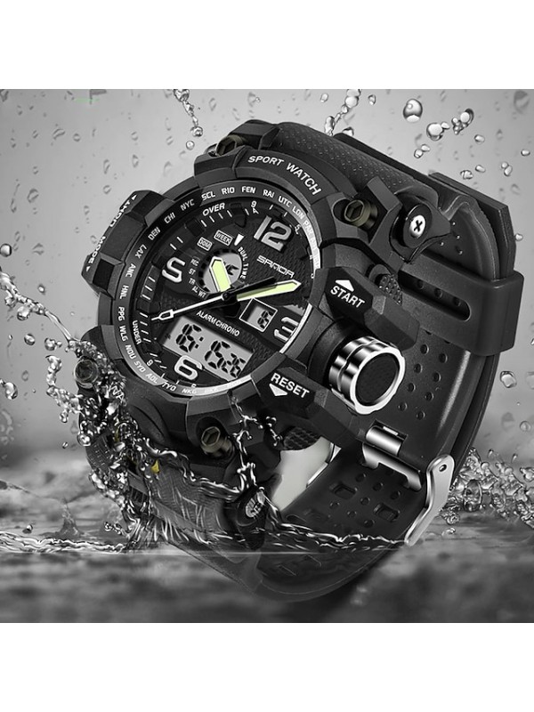 Digital Watch for Men Analog Quartz Stylish Style Sports Men's Watches  Brand Luxury Military Shock Resist Male Clock #8145029