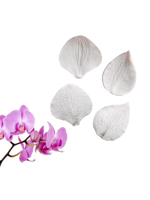 Phalaenopsis Hydrangea Leaf Double-sided Compression Mold Fondant Cake Silicone Mold #7933850