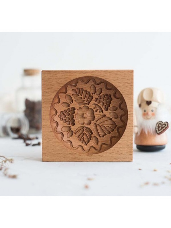 Cookie Mold Cracker Mold Wooden Carving Mold Gingerbread Cookie Mold #8801214