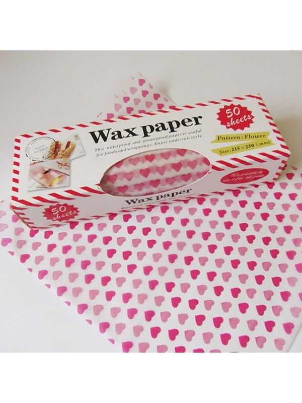 50Pcs Disposable Paper Sandwich Hamburger Wrapper Paper Baking Packaging Paper #8131102