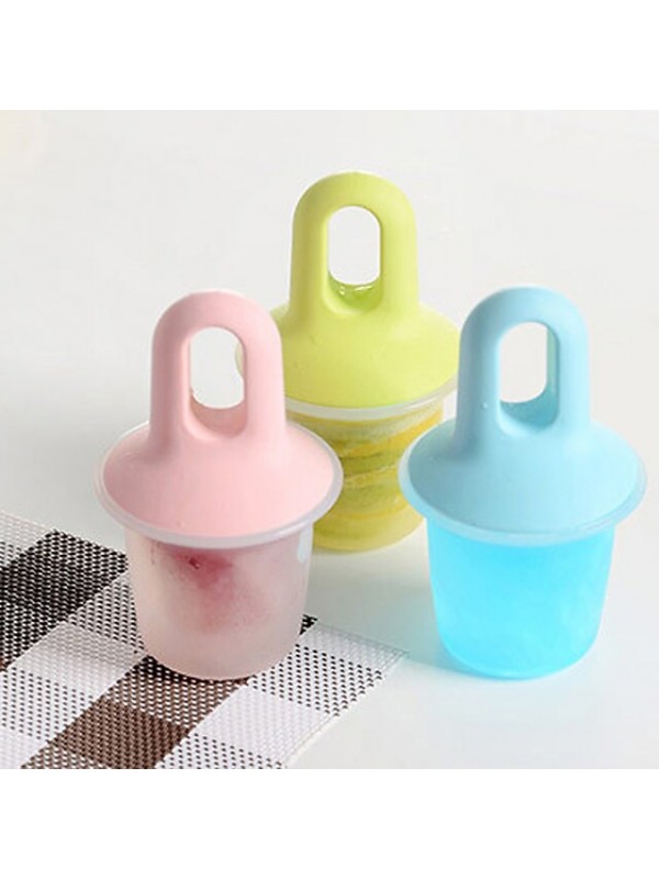 DIY Popsicle Maker Sorbet Ice Cream Mold DIY Homemade Frozen Ice Cubes Ice Cream Popsicle Box #8092832