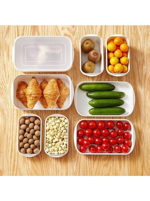 Refrigerator Food Boxes Kitchen Grain Sealed Crisper Home Bento Box Food Storage Container Dumpling Box #8899395