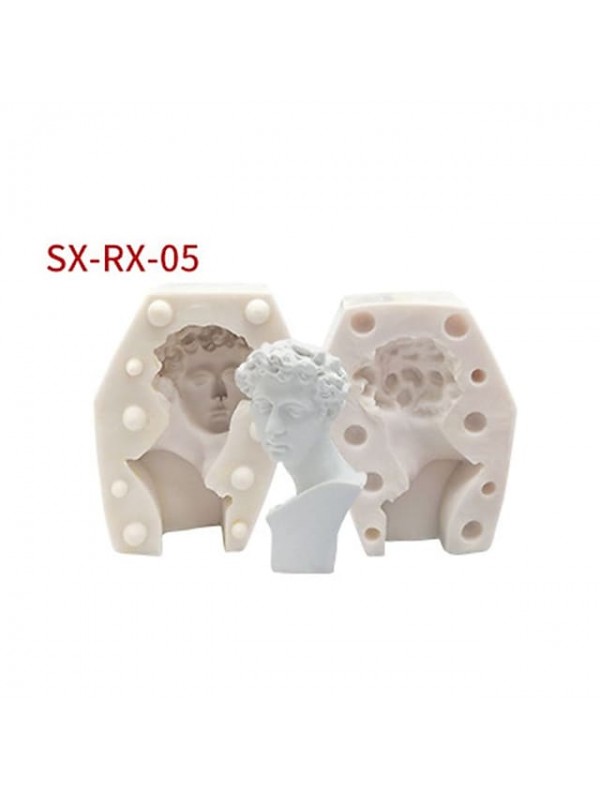 Cake Mold Ancient Greek Statue Silicone Mould Art David Marseille Venus Goddess Suit too for Making Plaster Aroma Candle #8108676