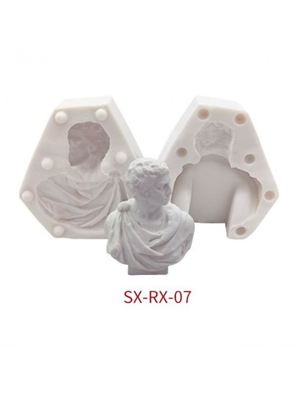 Cake Mold Ancient Greek Statue Silicone Mould Art David Marseille Venus Goddess Suit too for Making Plaster Aroma Candle #8108676