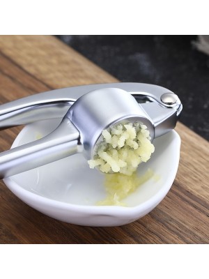 Zinc Alloy Garlic Press Manual Garlic Crusher Press Mud Garlic Peeler Kitchen Gadgets #8745033