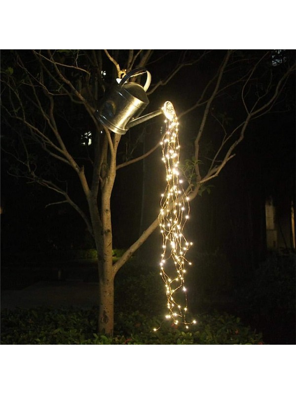 Christmas Outdoor Waterfall String Light 10pcs x 2M 200LED Vines Branch LED String Fairy Light Outdoor Garden Fence Tree LED String Fairy Branch Light #7819056