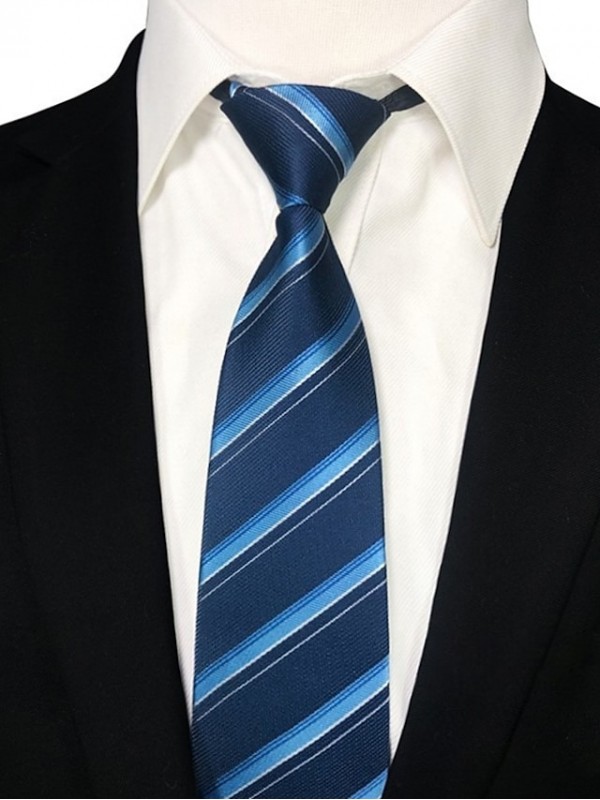 Men's Work Necktie - Striped #8627662