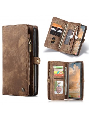 CaseMe Luxury Business Leather Case For Samsung Galaxy S22 S21 S20 Plus Ultra A72 A52 A42 A32 Note 10 Wallet Card Case Detachable Magnetic Flip Case #8004707