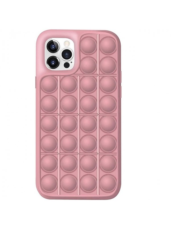 Phone Case For Back Cover Silicone Fidget Case iPhone 13 12 Mini Pro Max 11 SE 2020 X XR XS Max 8 7 Mini Fidget Toys Push Pop Bubble Relive Stress #8567189