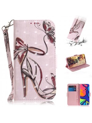 Phone Case For Samsung Galaxy S22 Ultra Plus Full Body Case Leather S20 Ultra S20 A51 Note 20 Ultra S10 Lite A20s A70S A71 Galaxy A11 Shockproof Cartoon Butterfly Animal PU Leather TPU #8372245