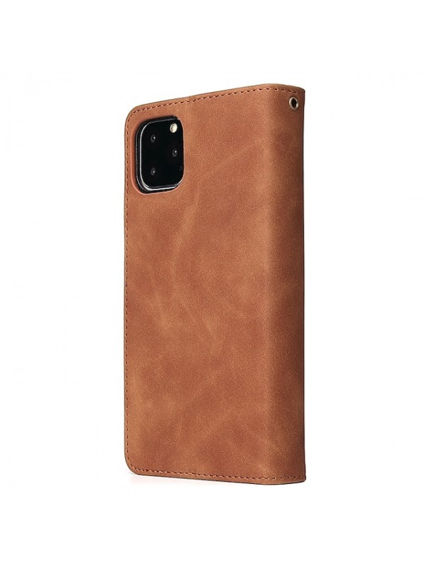 Phone Case For Full Body Case Leather Wallet Card iPhone 13 iPhone 12 Pro Max 11 SE 2020 X XR XS Max 8 7 6 iPhone 13 Pro Max iPhone 13 Mini iPhone 13 Pro Wallet Card Holder Shockproof Solid #7829828