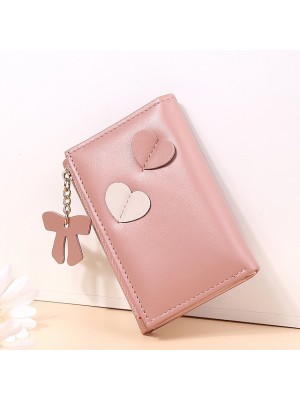 Women's Wallet PU Leather Polyester Zipper Daily Outdoor Green Black Pink Almond #9012105