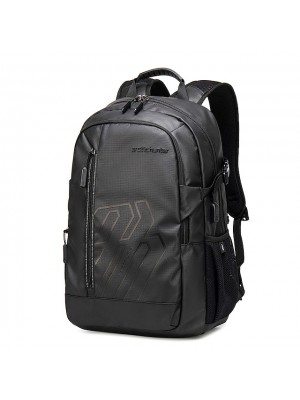 Men's Backpack Commuter Backpack Functional Backpack Polyester Solid Color Large Capacity Waterproof Zipper Sports & Outdoor Daily Blue Black Gray Orange #8958880