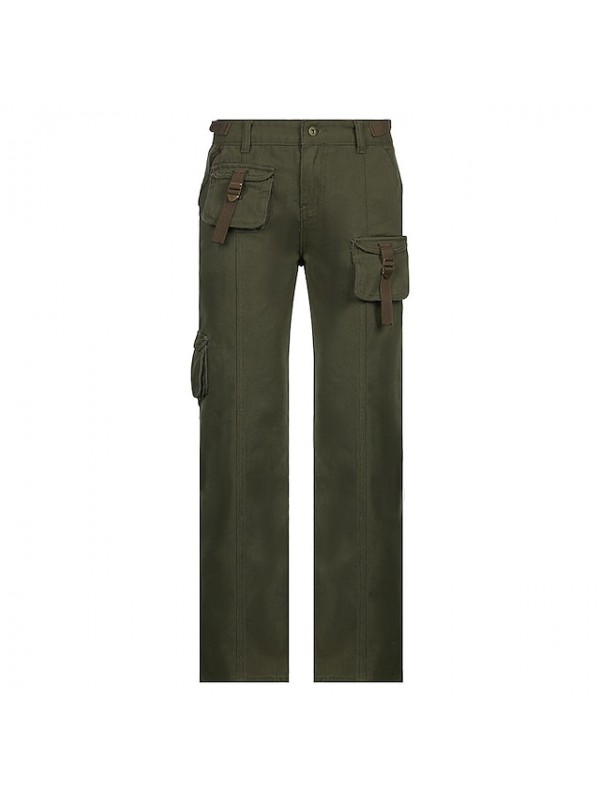 Women's Hiking Cargo Pants Hiking Pants Trousers Military Summer Outdoor Breathable Quick Dry Lightweight Multi Pockets Pants / Trousers Bottoms Camping / Hiking / Caving S M L / Wear Resistance #8988831