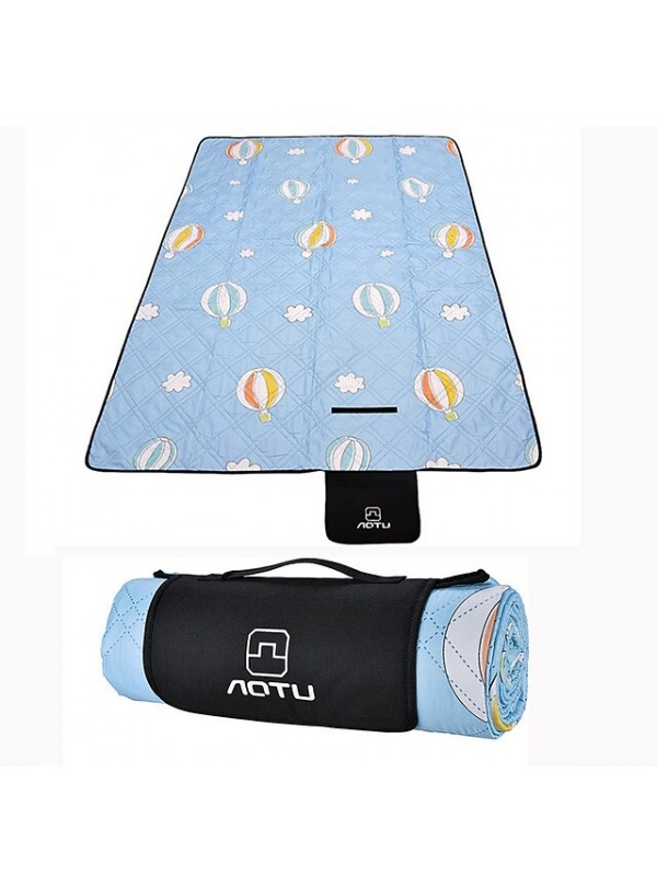 Picnic Pad Beach Blanket Outdoor Camping Portable Moistureproof Multifunctional Foldable for Fishing Climbing Beach Giraffe balloon #8981179