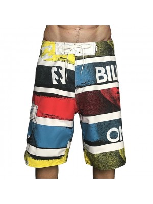 Men's Swim Shorts Swim Trunks Board Shorts Quick Dry Drawstring - Swimming Surfing Water Sports Stripes Summer #8536755