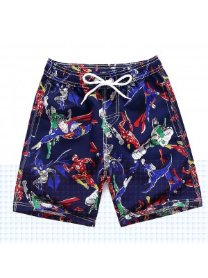 Boys' Swim Shorts Swim Trunks Board Shorts Breathable Quick Dry Stretchy Swimming Surfing Water Sports Floral / Botanical Summer #8782783