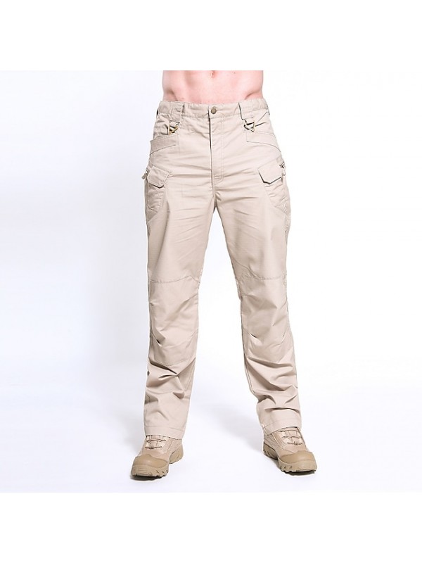 Men's Camouflage Hunting Pants Tactical Cargo Pants Outdoor Autumn / Fall Spring Summer Ripstop Fast Dry Multi-Pockets Breathable Bottoms Polyester Camping / Hiking Hunting Fishing Digital Desert CP #8522074