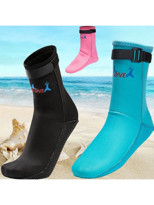 Bluedive Unisex Neoprene Boots Neoprene Quick Dry Barefoot Diving Surfing Snorkeling Scuba Beach - for Adults #5666643