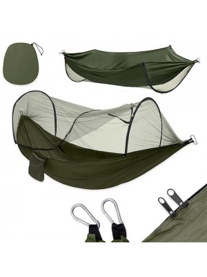 Camping Hammock with Pop Up Mosquito Net Pop Up Design Portable Anti-Mosquito Ultra Light (UL) Breathable for Fishing Climbing Beach Camping / Hiking / Caving #9005064