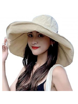 sun hat for women, women's wide brim sun hat summer beach hats for women packable reversible bucket hat uv sun protection #8602544