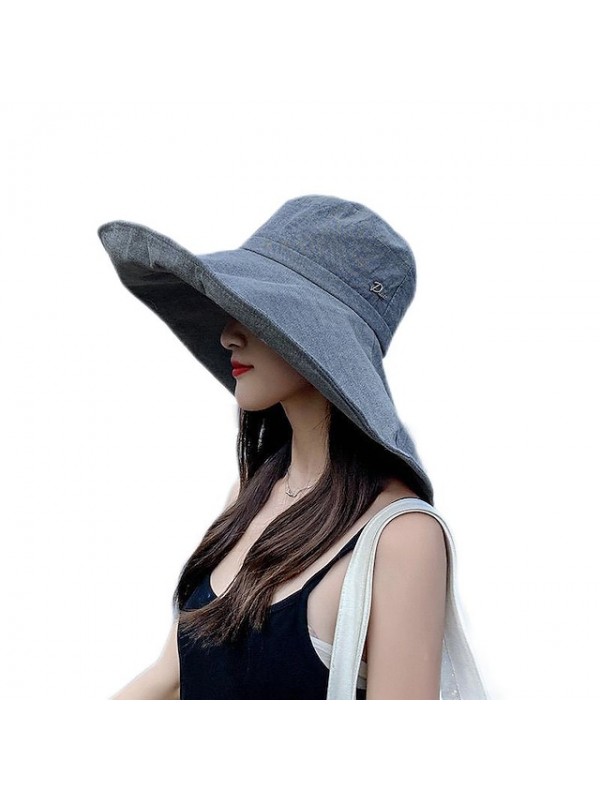 sun hat for women, women's wide brim sun hat summer beach hats for women packable reversible bucket hat uv sun protection #8602544