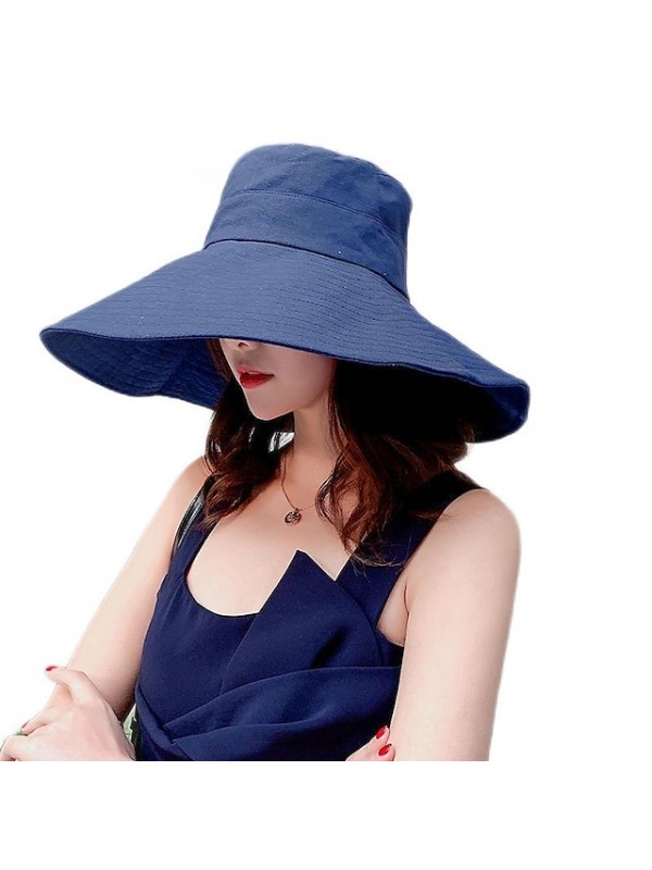 sun hat for women, women's wide brim sun hat summer beach hats for women packable reversible bucket hat uv sun protection #8602544