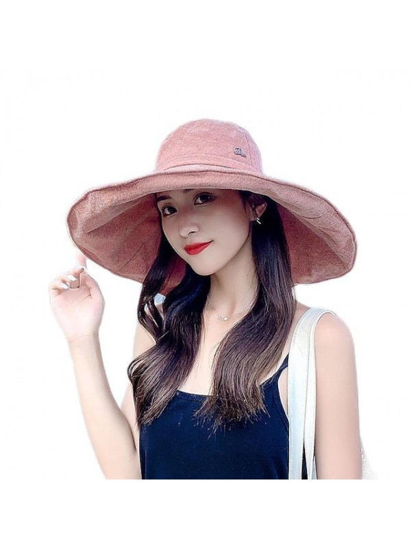 sun hat for women, women's wide brim sun hat summer beach hats for women packable reversible bucket hat uv sun protection #8602544