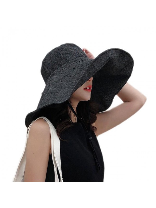 sun hat for women, women's wide brim sun hat summer beach hats for women packable reversible bucket hat uv sun protection #8602544