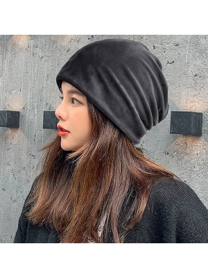 Winter Hat Ski Skull Cap Knit Beanie Hats Hiking Hat Warm Windproof for Women Men Fleece Lined Slouchy Camping Hunting Skiing #8823028