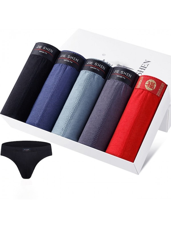 Men's Sports Underwear Panty Sports & Outdoor 4pcs Shorts Briefs Bottoms Winter Running Walking Jogging Training Quick Dry Breathable Soft Sport Blue and White Red / black Red black Red Blue Black #8045857