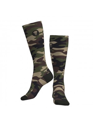 Compression Socks Long Socks Over the Calf Socks Athletic Sports Socks Cycling Socks Bike Socks Men's Women's Road Bike Mountain Bike MTB Bike / Cycling Breathable Soft Comfortable 1 Pair Camo #8149592