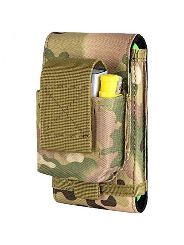 tactical molle phone holster, compact waist belt bag edc pouch for cigarette case and cell phone for iphone 11promax/xsmax/xr/x/8p/7p/6p, samsung s20/s10/s10e/s9+/s9/s8+, note10/9/8 #8818722