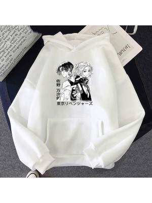 Inspired by Tokyo Revengers Sano Manjiro Anime Cartoon Polyster Print Harajuku Graphic Kawaii Hoodie For Men's / Women's #8789914