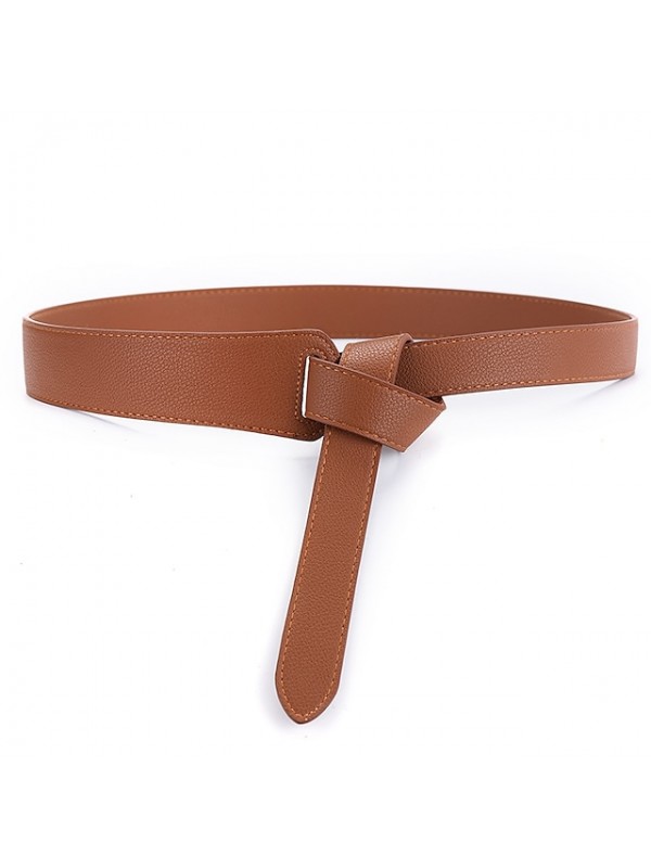 Women's Waist Belt Casual Daily Black Red Belt Solid Color / Brown / Winter / Spring / Summer #8545424