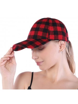 Women's Stylish Baseball Cap Street Dailywear Daily Print Plaid Tie Dye Sunflower Black Red Hat Portable Comfort Breathable / Fall / Winter / Spring / Summer #8956256